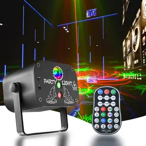 Party Light LED Laser Light with Remote Control for KTV Bars Private Rooms Ocean Projector Disco Christmas Halloween Atmosphere Gift for Audio Video Enthusiasts fog machine outdoorfun