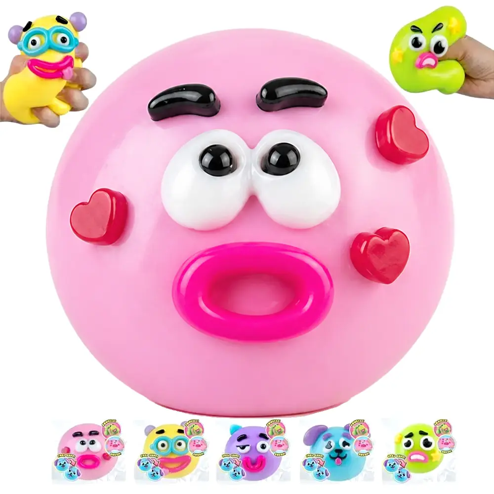 2026 Model Squeezert Peculiar Item Dog Face Swapping Device with Rich Expressions Soft Malleable Easy to Operate Cute Relaxing Tactile Stimulation Toy for Anxiety Relief