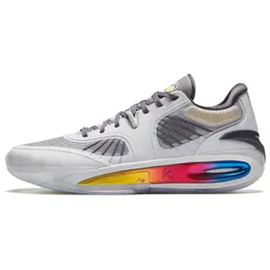 Anta KT10 Mid-Top Basketball Shoes for Men with Nitrogen Technology and Carbon Plate for Cushioning, Support, and Stability Trending Shoes, House White Official Shoes to Get / Maison Mihara Verifiable, with credentials and supporting global authentication