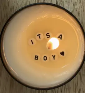 Secret Message Candle