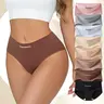 Hotcom Women's Plus Size Cotton Panties 5/8 Pack – SoHoChic Mid-Waisted Full Coverage Briefs, Soft Breathable Everyday Underwear