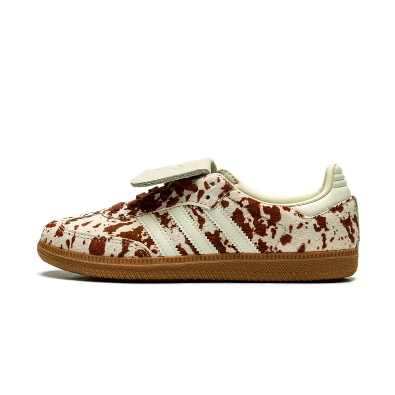 Adidas Sports Footwear for Women's, Samba LT Cow Print Leather Streetwear for Daily Casual and Retro Sports Looks, Sports Shoes, Trainer
