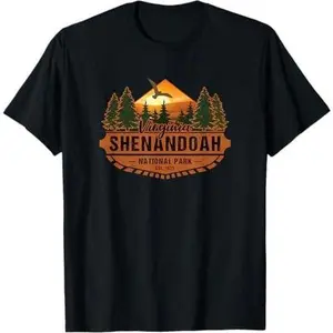 Shenandoah National Park Virginia USA Hiking Travel Souvenir T-Shirt