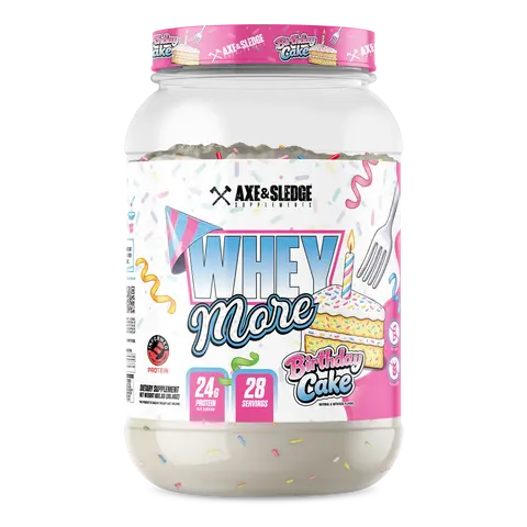 Axe & Sledge Whey More - Whey Protein Blend - 24g Protein