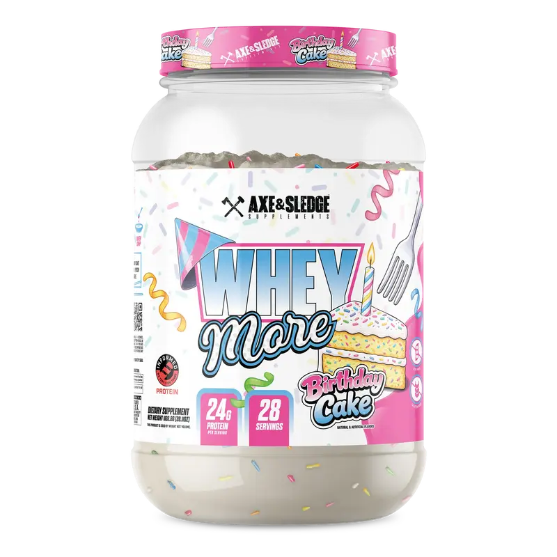 Axe & Sledge Whey More - Whey Protein Blend - 24g Protein