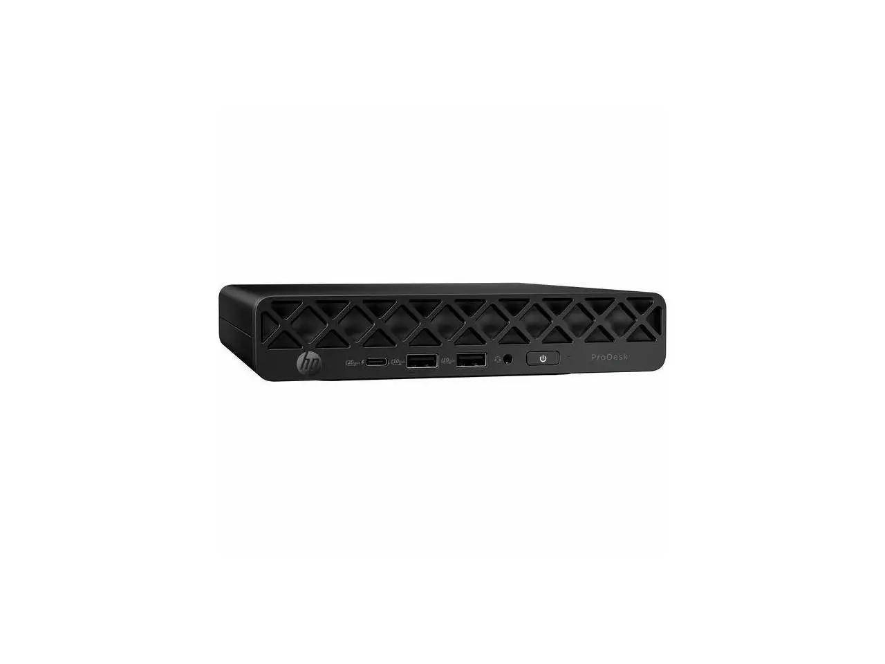 HP ProDesk 4 G1i Desktop Computer - Intel Core Ultra 5 235T - 32 GB - 512 GB PCI Express NVMe SSD - Mini PC - Jack Black - Intel Q870 Chip - Windows 11 Pro - Intel DDR5 SDRAM - Wi-Fi 6E (IEEE 802.11ax