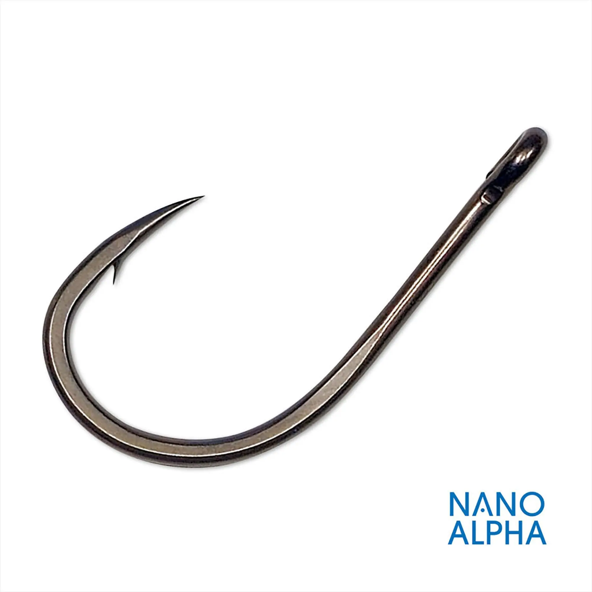 Gamakatsu Octopus 4X Strong SE Nano Alpha Steel Fishing Hooks - 6-Pack Fishing Gear with Strong Hold, Steel Hook, Multi-Size