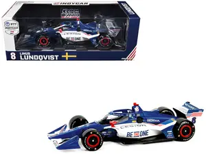 Dallara IndyCar #8 "The American Legion" Chip Ganassi Racing "NTT IndyCar Series" (2024) 1/18 Diecast Model Car by Greenlight