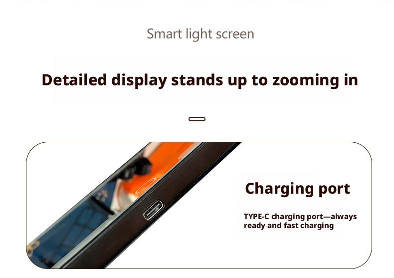 Car Sun Visor Makeup Mirror, LED Touch Screen Adjustable Brightness Auto Interior Makeup HD Mirror, Rechargeable Vanity Mirror | Girly Car Accessories | Car Stuff