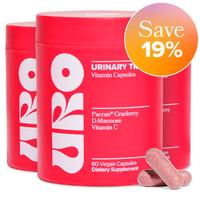 URO Urinary Health Capsule - 3 Pack Bundle