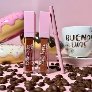 Lipstick Kit Trio Coffee, Matt, Lipgloss and Lipliner