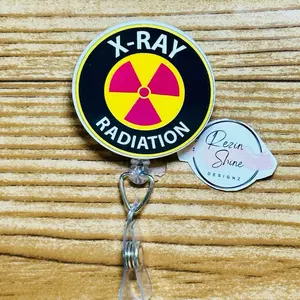 X Ray Radiation Radiology Badge Reel