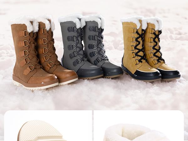 Dream Pairs Women's Snow Boots