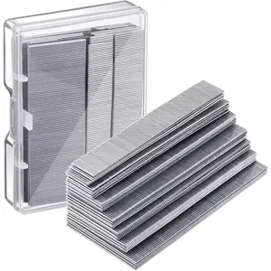 23 Gauge Pin Nails Headless Pins Nails 7 Sizes Assorted Galvanized Brad Nailer 2/5 Inch to 1 Inch for Molding Cabinetry Building Assembly, 3500 Pieces