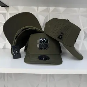 Trébol  SnapBack hat-olive green hydro