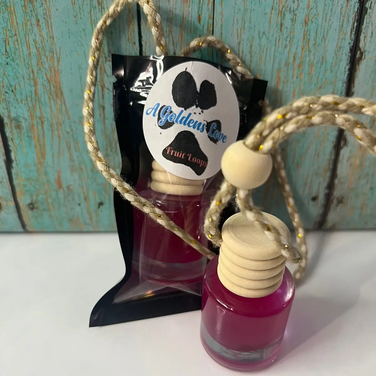 Fruit Loop Car Freshener - Automotive Interior Accessories - Lemon Lime Citrus Cereal Milk Orange Vanilla Sandalwood