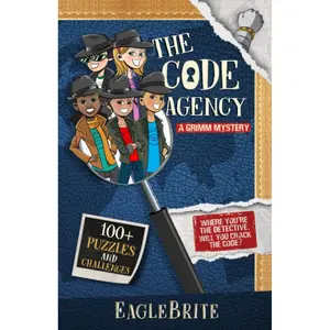 The Code Agency – A Grimm Mystery, Computer Science, STEM/STEAM Puzzle Book for Kids 8-12 Years Old Paperback – September 16, 2023