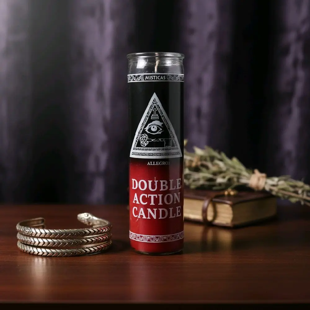 Reversible Candle - Return Negative Energy Back to Sender - Aromatic Candle for Energy Cleansing, Spiritual Protection & Divine Aura Support - Decor, Ornaments