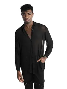 Mesh Memphis Oversized Shirt FOXBLOOD RESTOCKED!