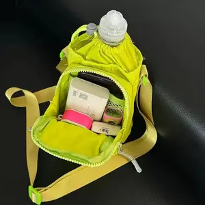 Travel Water Bottle Bag With Key And Phone Pouch Cycling Fitness Running Outdoor Portable Bag Water Cup Cover Crossbody Bag 2025 Gym Bag big fishing lure Drinkware Stylish Tumbler Mug