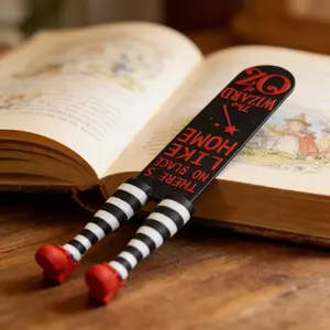 Witch Bookmark High Heel Bookmarks Fun Desk Decorative Bookmarks Suitable for Book Lovers Gift Creative Design