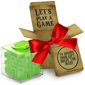 Money Maze Puzzle Box: Perfect Puzzle Money Holder and Brain Teasers for Kids and Adults