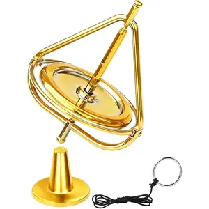 Gyroscope,Anti-Gravity Spinner Toys,Long-Lasting Spin,Physics Toys,Precision Gyroscope,Metal Anti-Gravity Spinning Top Balance Toy,Educational Gift, Premium Fidget Toy