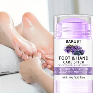 1PC Lavender and Peach Moisturizing Hand and Foot Cream, Nourishing Cream for Heel Cracks, Knee and Elbow Care Foot Cream, Foot Care Product