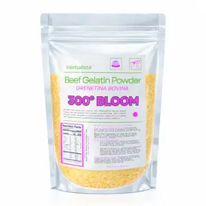 Beef Gelatin Powder 300 Bloom | High Strength Unflavored Gelatin for Firm Gels, Gummies, Desserts & Culinary Use