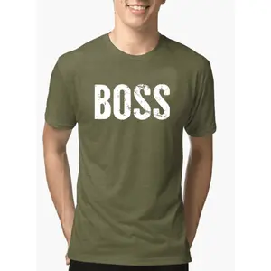 Boss Melange Half Sleeve T-Shirt