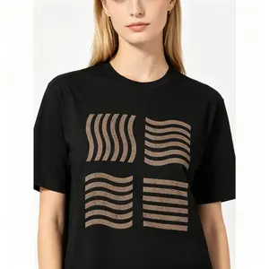 "Retro Fifth Element Stones" Minimal Graphic Tee |   All-Season Breathable Casual Men's Top