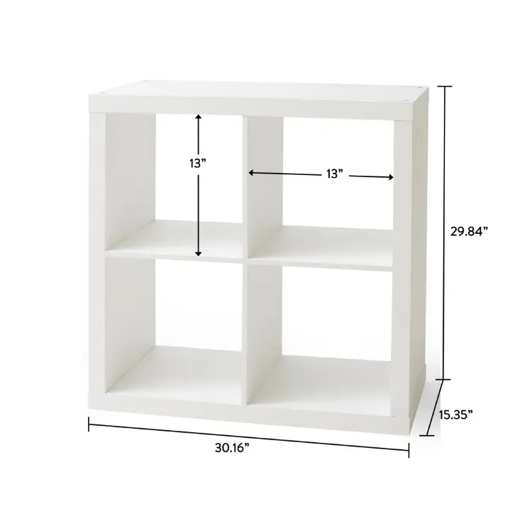 4 Cube Storage Organizer - Ideal for Organizing and Storing Items