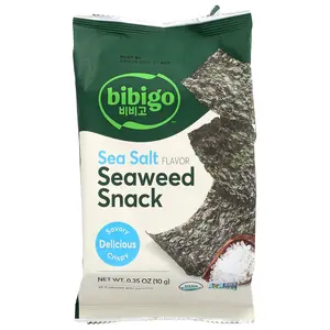 Bibigo Seaweed Snack, Sea Salt , 0.35 oz (10 g)