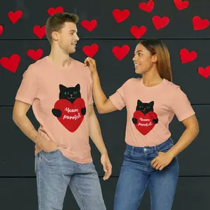 Summer Print Unisex Cotton Short Sleeve Tee by Bella+Canvas Casual Fabric