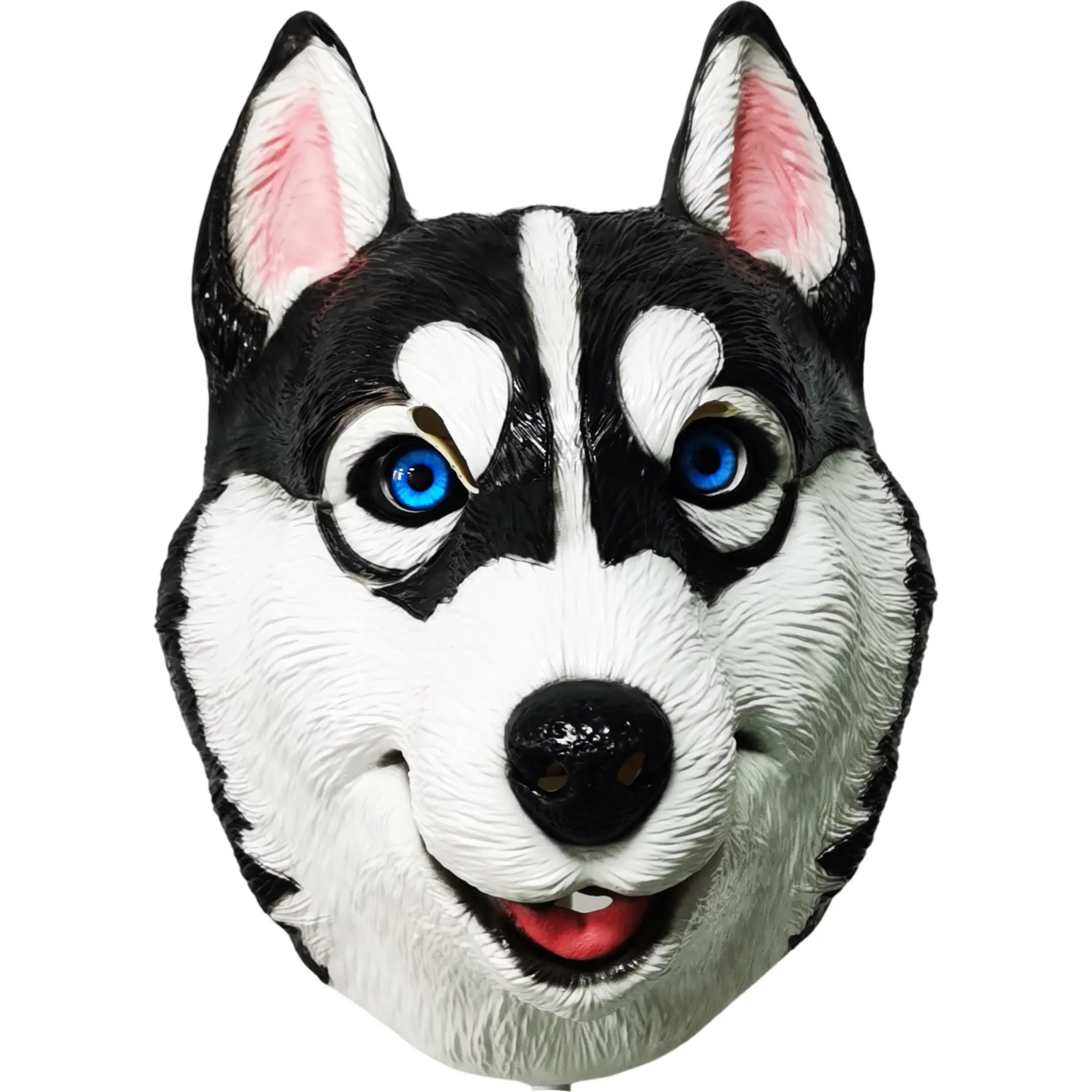 Dog Latex Mask Animal Cosplay Husky Latex Mask for Adults - Full Head Costume Mask for Halloween, Cosplay, and Parties