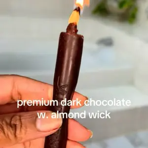 Yum-Wick Edible Chocolate Candle (6-Pack) — 6th Day Reset Ritual