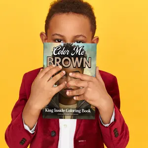 Color Me Brown: King Inside Edition Coloring Book