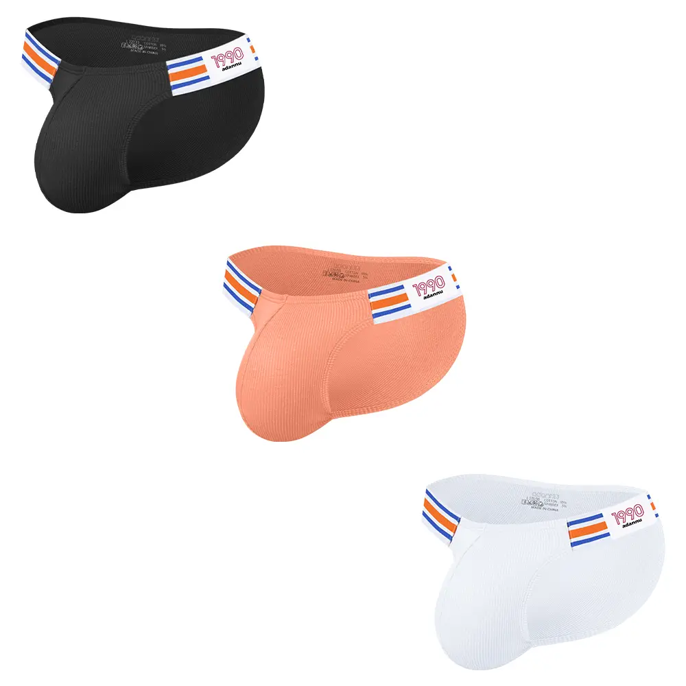 Men's Athletic Supporter Jockstrap, 3-Pack Soft Stretchy Underwear with Breathable Pouch and Wide Elastic Waistband for Gym Workouts, Gym Workout, Male