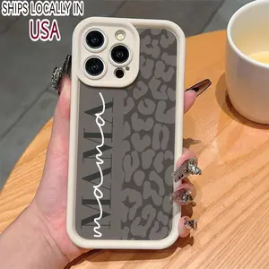 Fashion Leopard-pattern Phone Case, TPU Decorative Phone Protector Cover, Phone Accessories Compatible with iPhone 11 12 13 14 15 16 Pro Max/Pro/Plus
