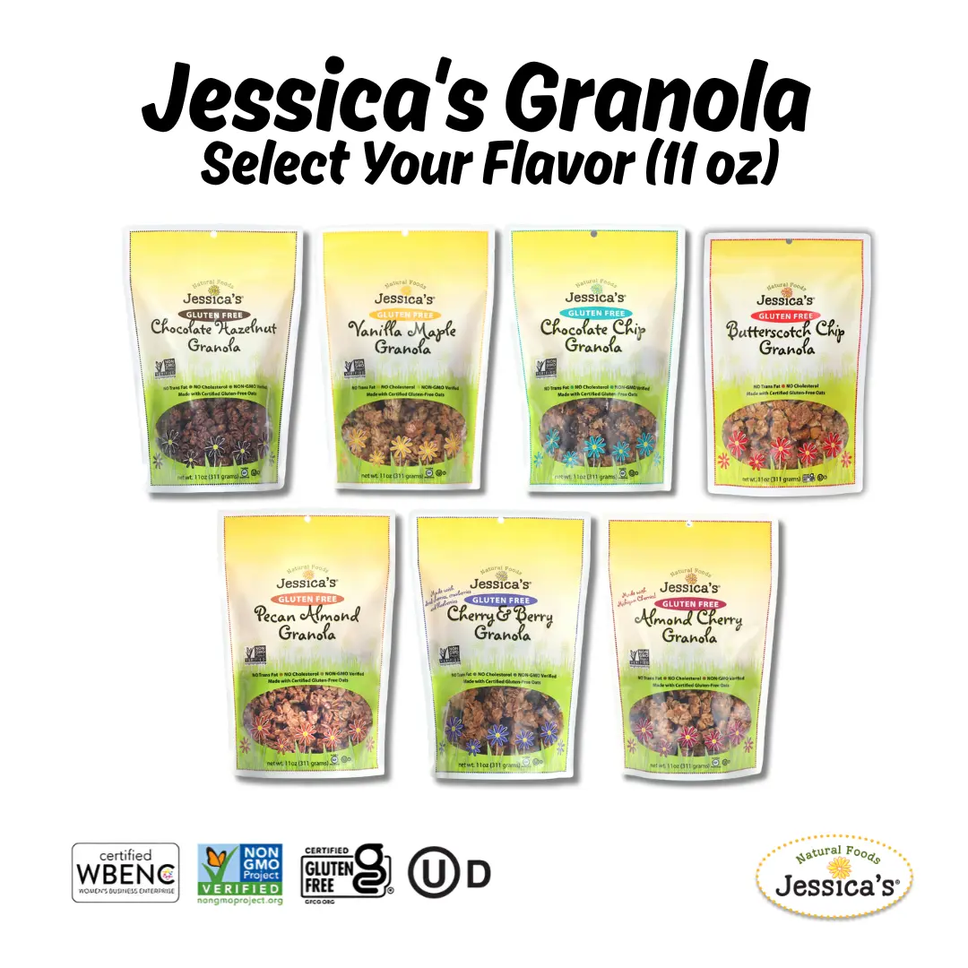 Jessica's Granola - 1 BAG (11oz) Jessica's Granola - 1 BAG (11oz)