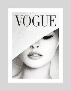 VINTAGE VOGUE COVER Poster