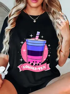 100% Cotton EQUALI-TEA Omnisexual Equalitea Omnisexual Pride T-Shirt