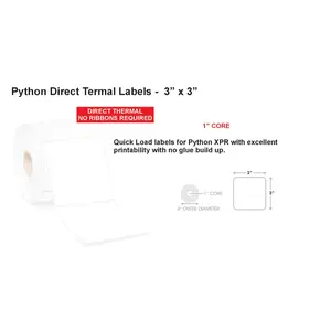 3" Quick Load label for on-board printing. (10 Rolls total 5000 labels $0.019 each)