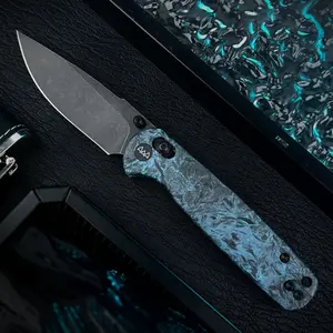 Pocket Knife, 3.23" 14C28N Blade Small EDC Knife with Clip and Crossbar Lock, Folding Knife for Men, Sharp Camping Hiking Hunting Survival Knives