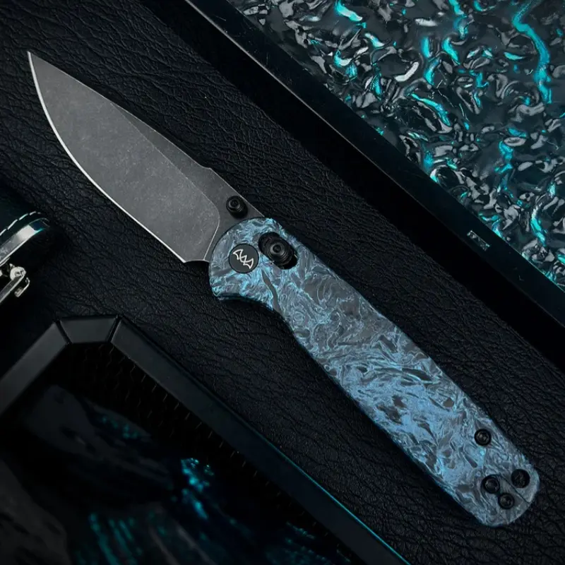 Pocket Knife, 3.23" 14C28N Blade Small EDC Knife with Clip and Crossbar Lock, Folding Knife for Men, Sharp Camping Hiking Hunting Survival Knives