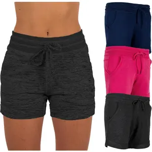 Women's 3 Pack Active Wear Lounge Yoga Gym Casual Sport Shorts
