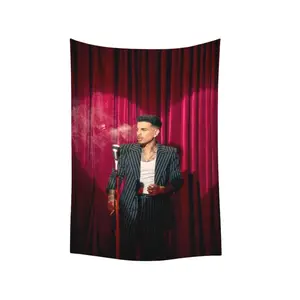 Tapestry Rauw Flag Wall Hanging ,Easy to clean and Trendy,Perfect for Room Decor 30X40In bedroom living room gift polyester peach colorful decorative