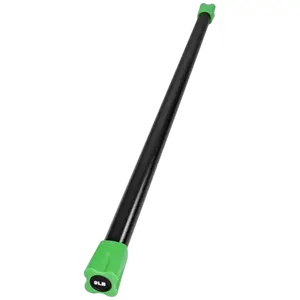 French Fitness Weighted Body Fitness Bar 9 lbs - Green (New)