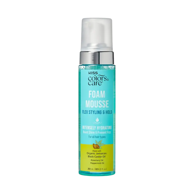Kiss Colors & Care Foam Mousse - 8.5 oz