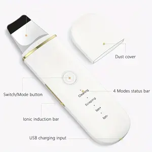 ASANI Facial Cleansing Device with Ionic Technology - USB-Powered Deep Cleansing Facial Cleaner, 4 Cleaning Modes (Ion+), USB-C Charging, Portable Facial Care for Deep Pore Cleansing, Blackhead & Whitehead Removal, Gentle Exfoliation - Men